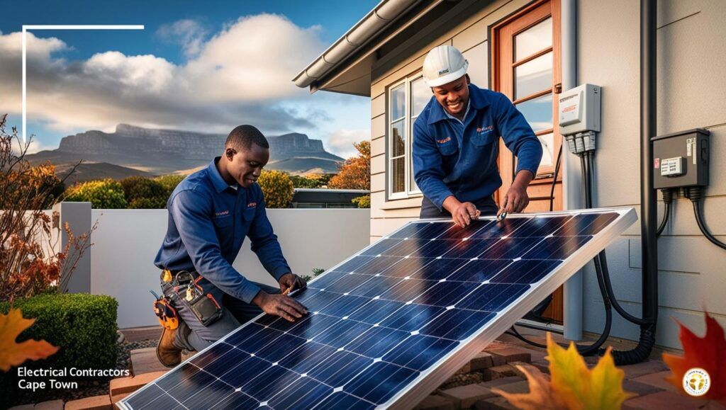 solar pv system - electrical fault finding - electrical contractors installing a solar PV system